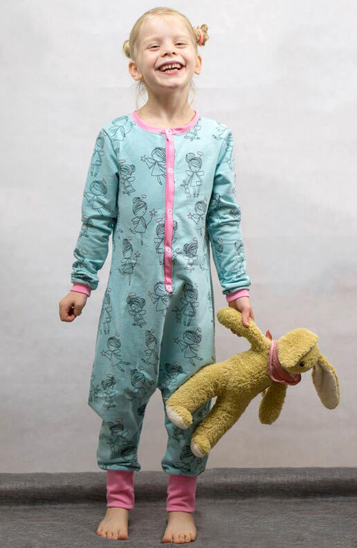 Pyjama, Overall (50-140) SIESTA Kinder Baby Schnittmuster image number 2