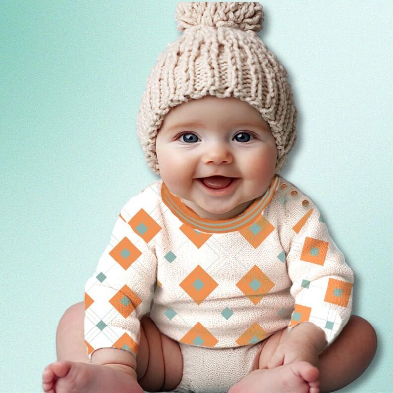 Schnittmuster YELLA + YALL- Sweater für Babys Gr. 62-86 image number 3