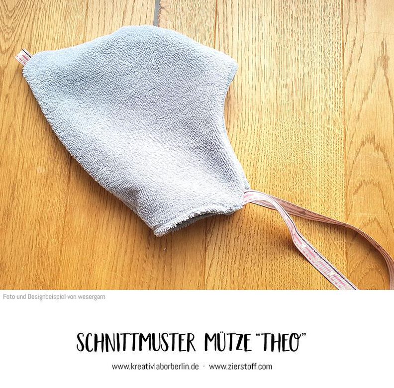Schnittmuster Wendemütze, Mütze "Theo",  Gr. 45-57 image number 8