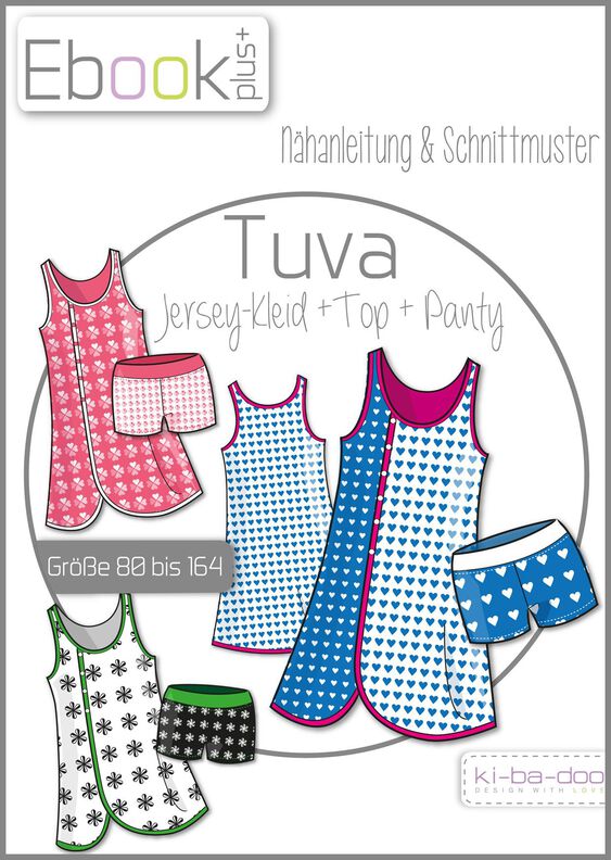 Ebook Kombi Tunika & Shorts TUVA Mädchen Gr. 80 - 164 image number 4