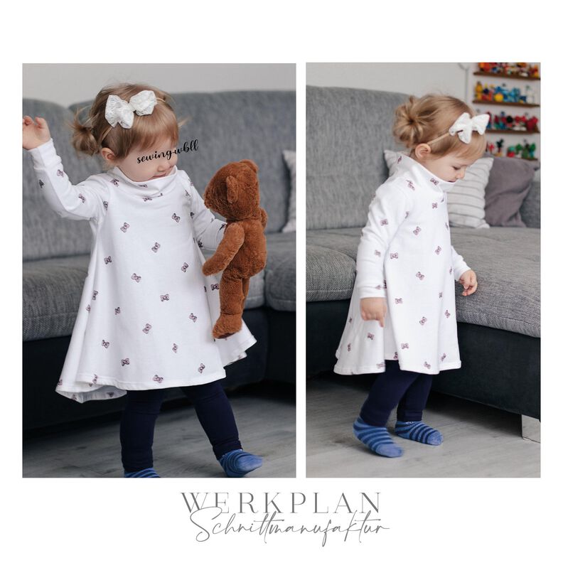 Little LadyWERK | Ganzjahreskleid | KIDS 74 -122 | A4 & A0 image number 8