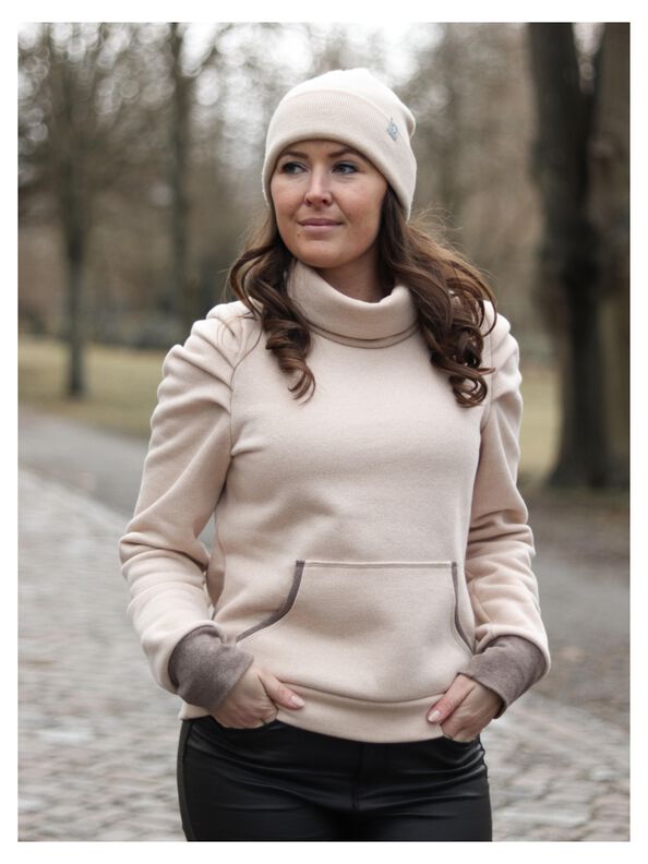 Der große Kuschel-Puschel Hoodie I Hoodiekleid I Größe 34-50 image number 6