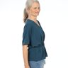 FRAU YUUKA - Bluse mit Gürtelbändchen XS-XXL thumbnail number 9