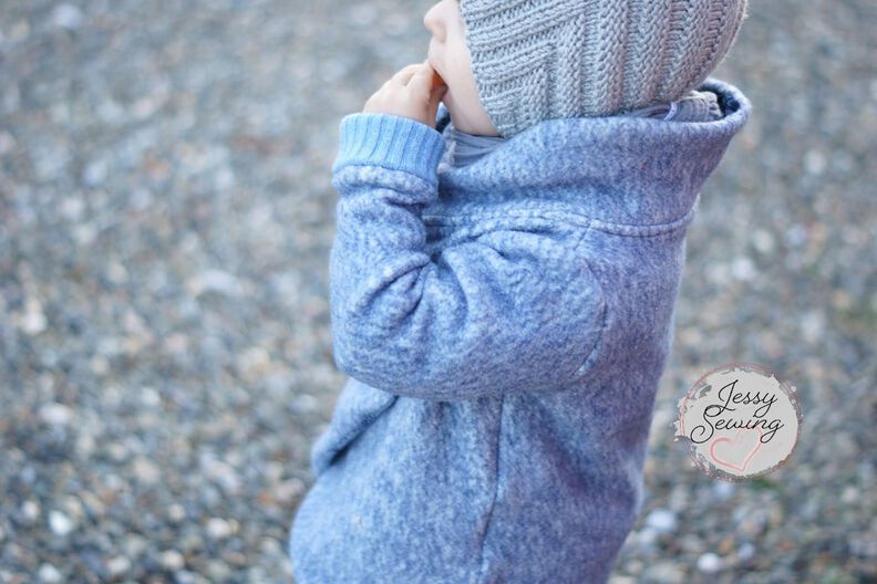 *crossbutton* Cardigan Jacke Übergangsjacke Naehanleitung image number 2