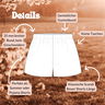 Einfache Shorts | Pyjama Shorts | Boxer Shorts Damen thumbnail number 3