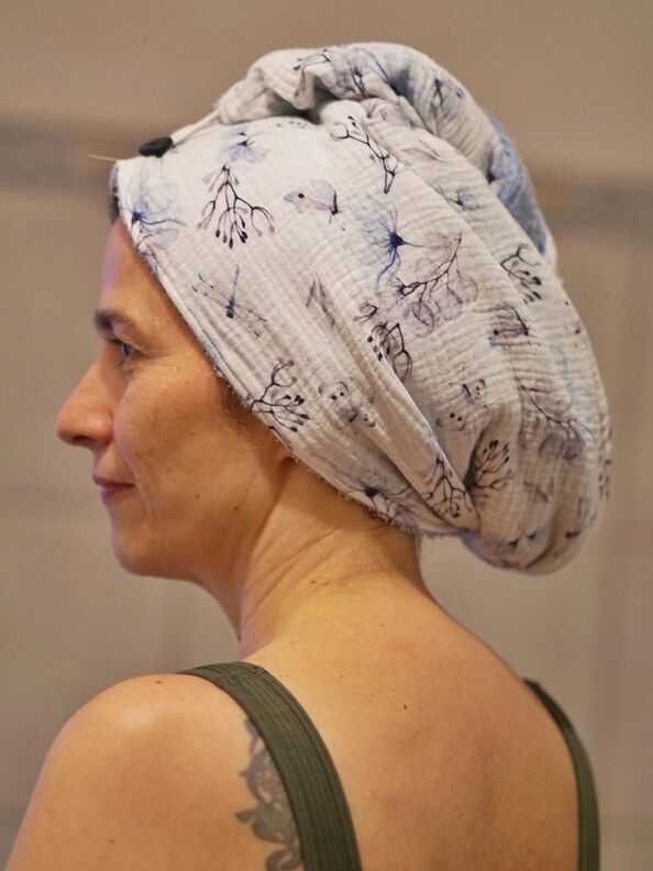 E-Book - Haar Turban Handtuchturban nähen Anfänger in 5 Gr. image number 8