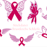 Hoffnung Brustkrebs Schleife Stickdatei thumbnail number 2