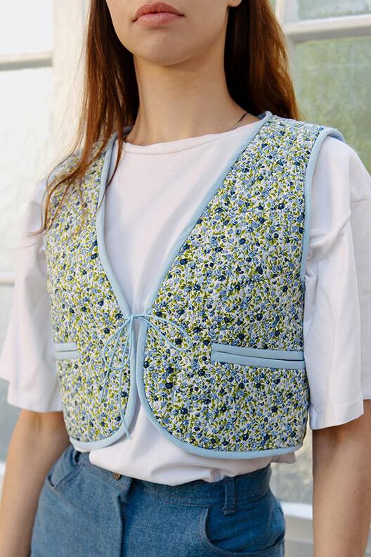 Weste Schnittmuster Damen XS-XXXL,  Steppweste Wendeweste image number 4