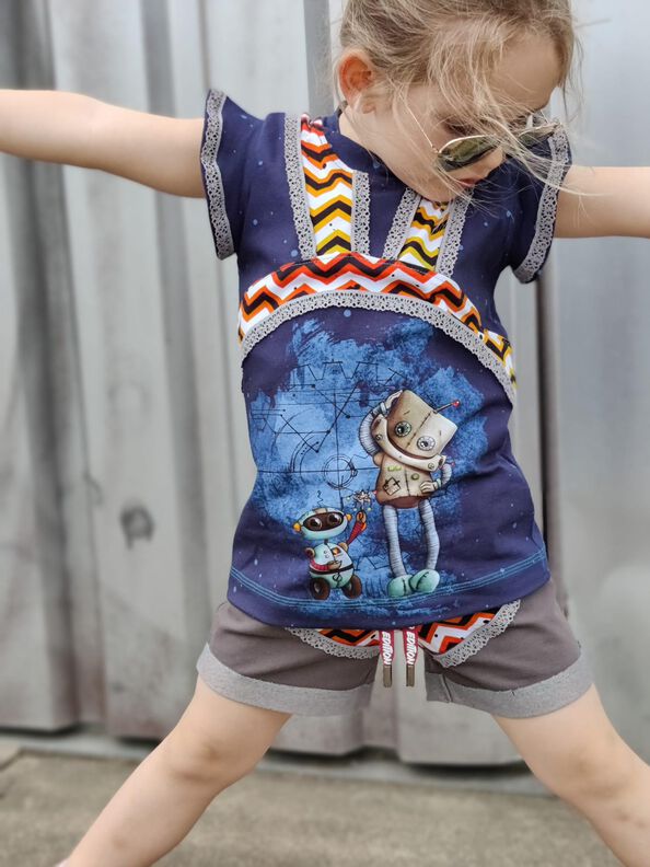 El Verano T-Shirt & kurze Hose für Kinder Gr. 80 - 158 image number 3
