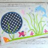 Stickdatei MugRug Unterwasserwelt 13x18cm und 13x20cm thumbnail number 3