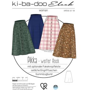 ebook Damen Rock Pikka | Größe 32 - 58 DIN A4 PDF
