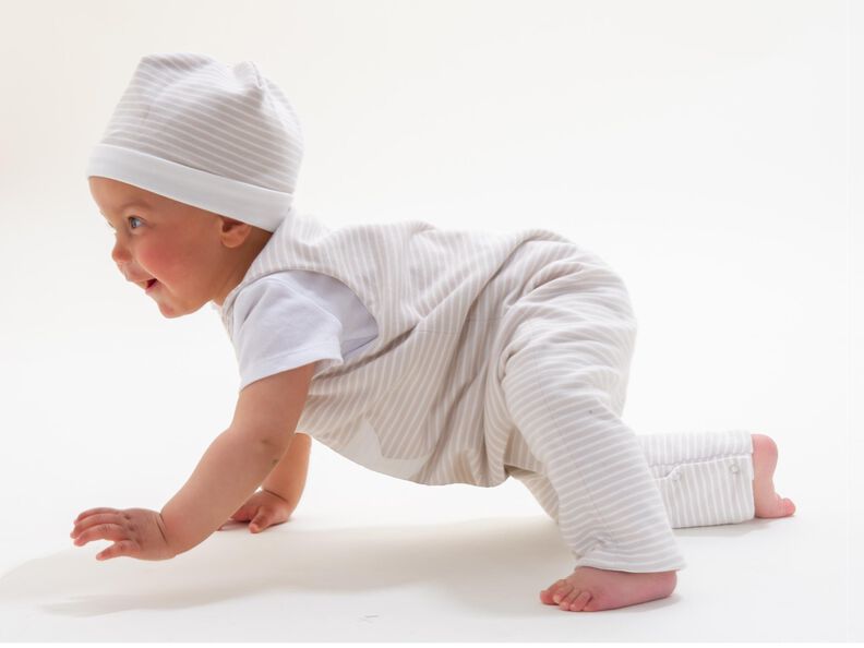 Schnittmuster Baby Overall zum Wenden und Mütze image number 3