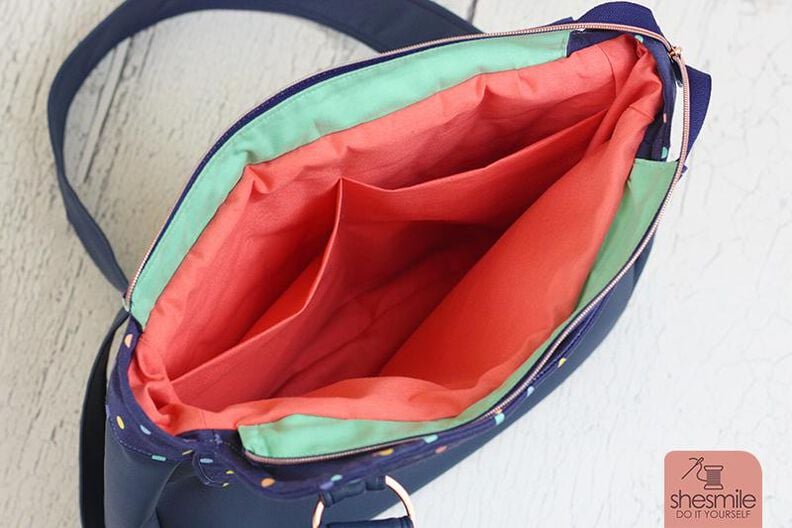 Handtasche Carla (Nähanleitung, Schnittmuster in 2 Größen) image number 4