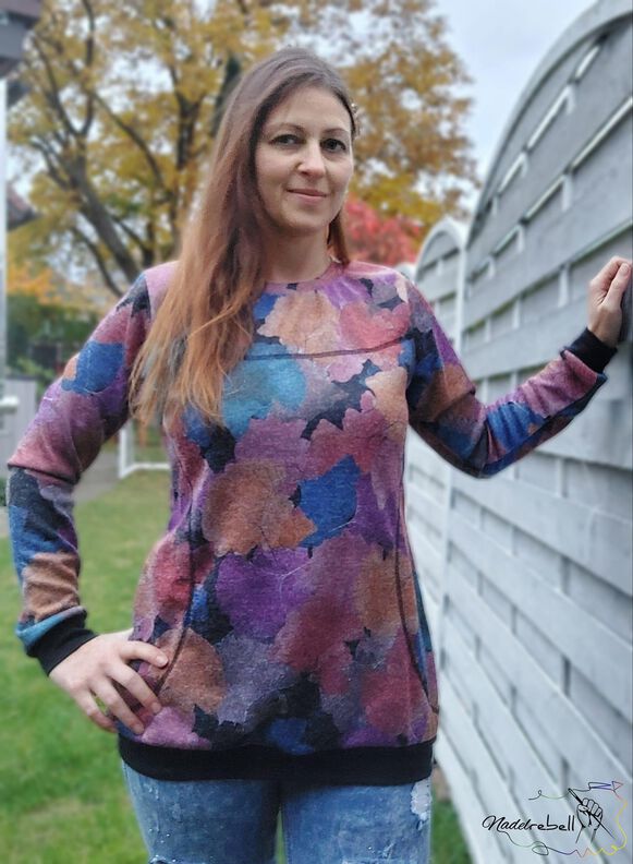 Sweater Josefina Gr. 34 - 54 inkl. A0 + Beamerdatei image number 5