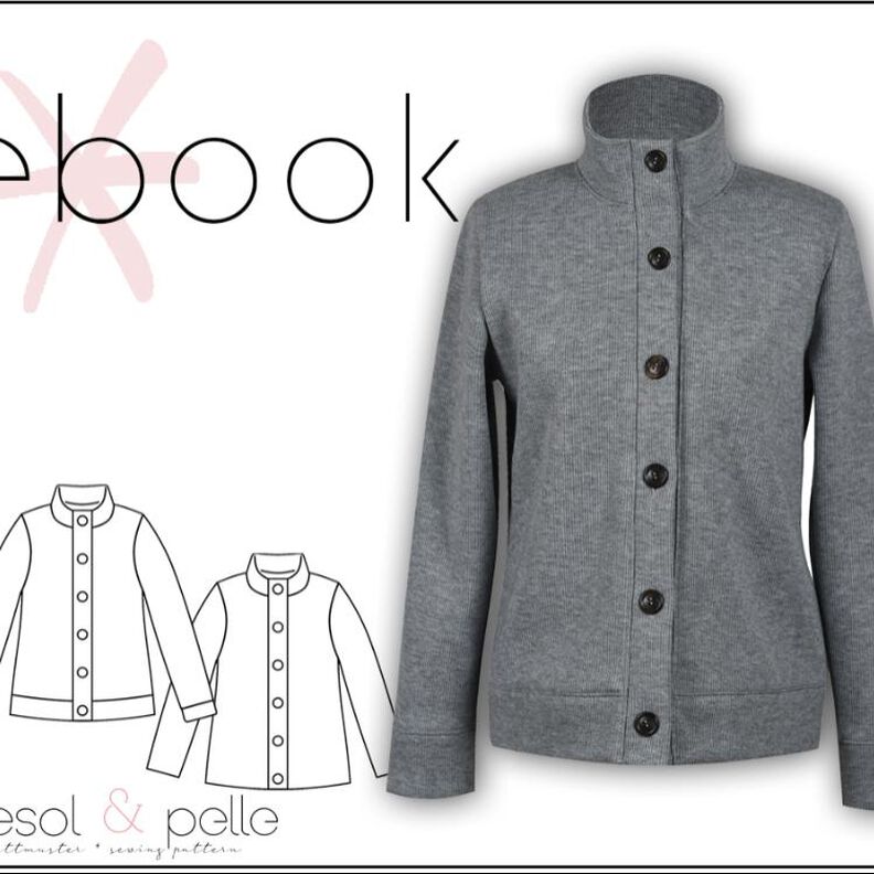 Ebook Cardigan "Viga" *mit A0-Datei + Video* image number 1