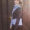 Lara Hoodie mit Wellenmuster, Kapuze, Kragen BU 80-116 A4+A0 thumbnail number 4