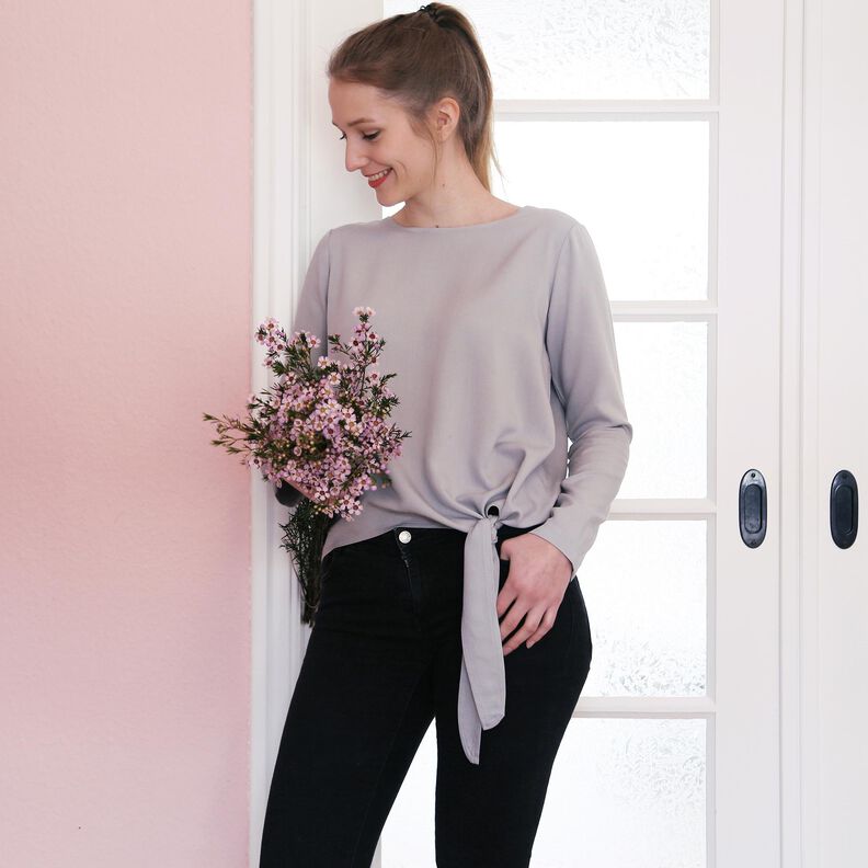 FRAU PINA - Knotenbluse XS-XL image number 8