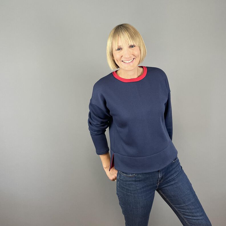 Sweater Lenna | Sweatshirt mit Bündchen oder Saum image number 6
