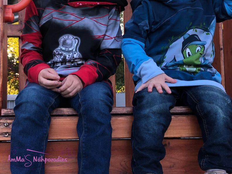 Panelino boys Hoodie für Panelstoffe 86 - 164 image number 10