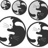 Stickdatei - Yin Yang Katze thumbnail number 4