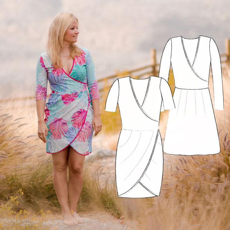 Ebook Kleid "Casablanca" Gr. 34 - 52 A0/A4 image number 1