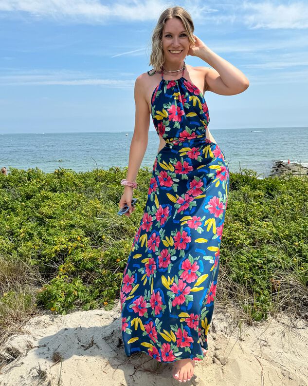 IBIZA DRESS Maxikleid rückenfrei Schnittmuster Gr. 30-62 image number 10