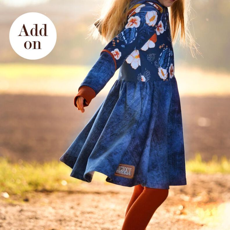 ADD ON !!! lovely hoodie / lovely hoodie dress 50-158 image number 1