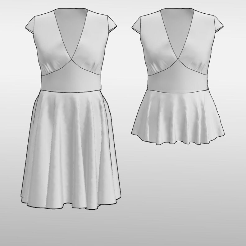 Trinity Abigail  Top-Shirt-Kleid  32-52 image number 3