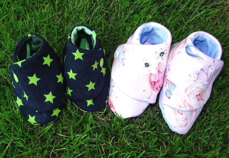 Babyschuhe nähen mit Schnittmuster in 4 Größen image number 3