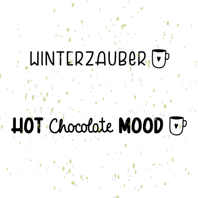 Winterzauber + Hot chocolate mood Plotterdatei | DIY Hunger image number 1