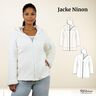 Schnittmuster Damen Jacke Ninon Gr. 34-54 + Video thumbnail number 1
