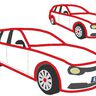 Auto Stickdatei 10cm bis 30cm thumbnail number 3