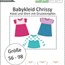 Chrissy – Baby Kleid Shirt mit Puffärmeln Gr. 56-98, A4+A0 thumbnail number 9
