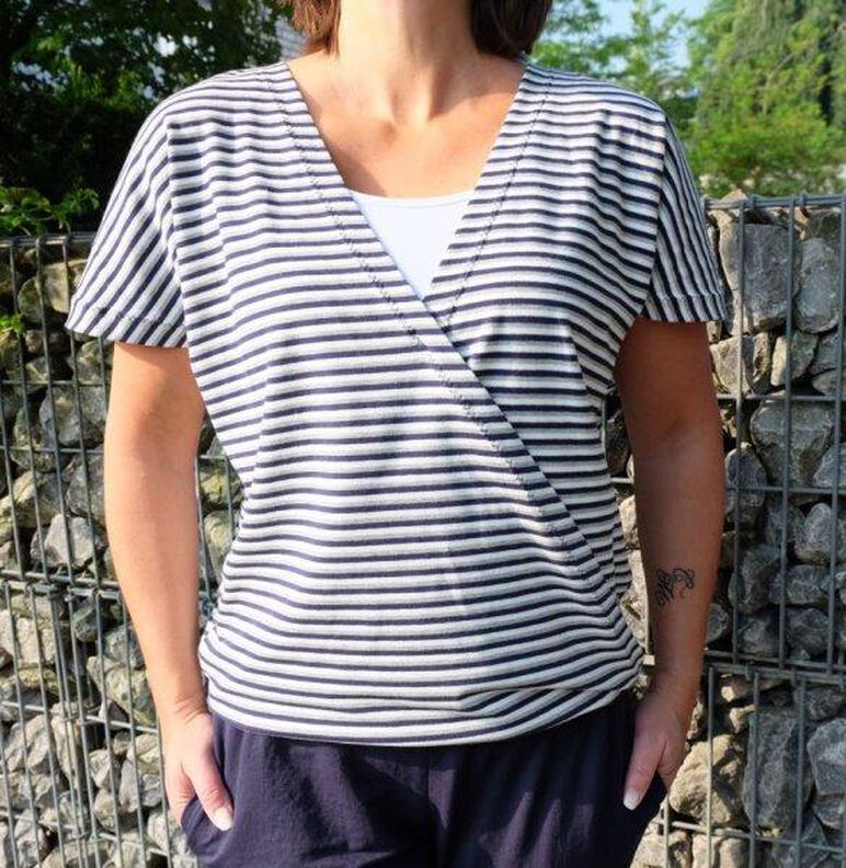 Shirt "NANETTE" Nähanleitung und Schnitt Gr. 158–46 image number 9