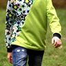 Hoodie Zwulli Kapuzenpullover mit diagonaler asymmetrischer Teilung Größe 74-164 thumbnail number 7