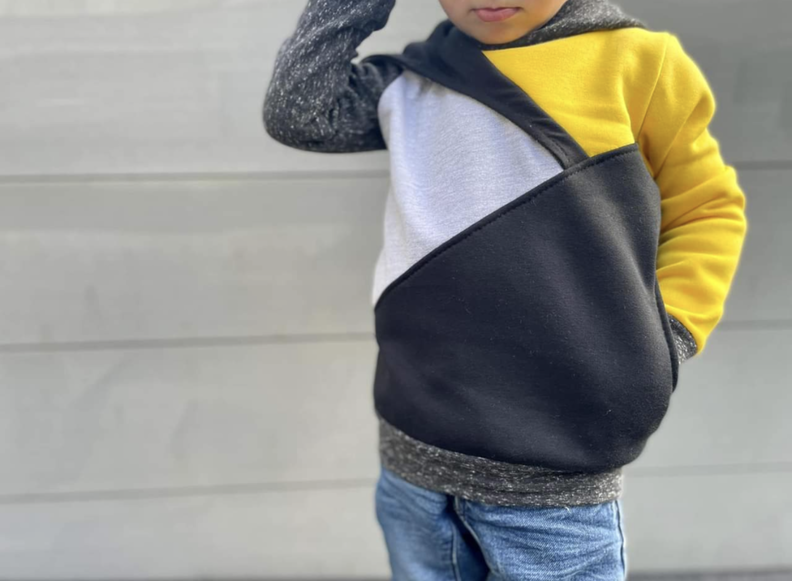 E-Book Hoodie Asymmetrie Gr. 68 - 98 image number 9