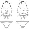 Bikini-Set Cosmopolitan - Gr. XS-XL thumbnail number 7