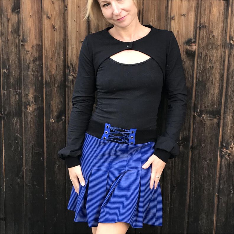 Main LovelySkirt  Damen  - Faltenrock inkl. Beamerdatei image number 3