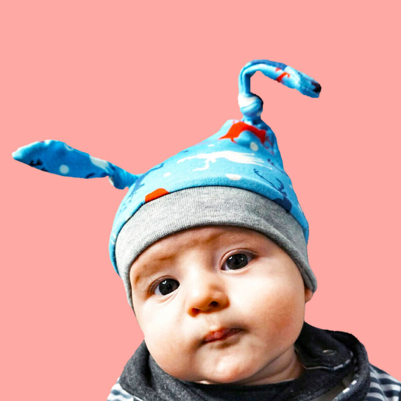 Knotenmütze Baby Mütze Kinder Beanie MiniMop ♥ Gr. KU 37-56 image number 6