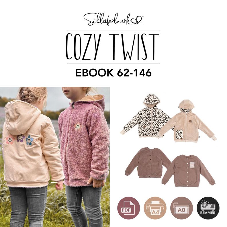 Cozy Twist Wendejacke | Schleiferlwerk | eBook | 62-146 image number 1