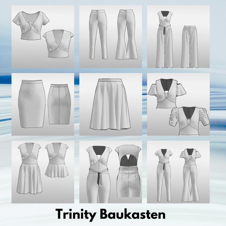 Trinity- Bleistiftrock 32-52 image number 8