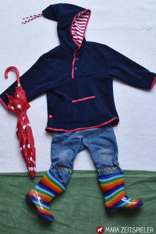 Pulli "Emil", Schnittmuster Gr. 62-104 image number 2