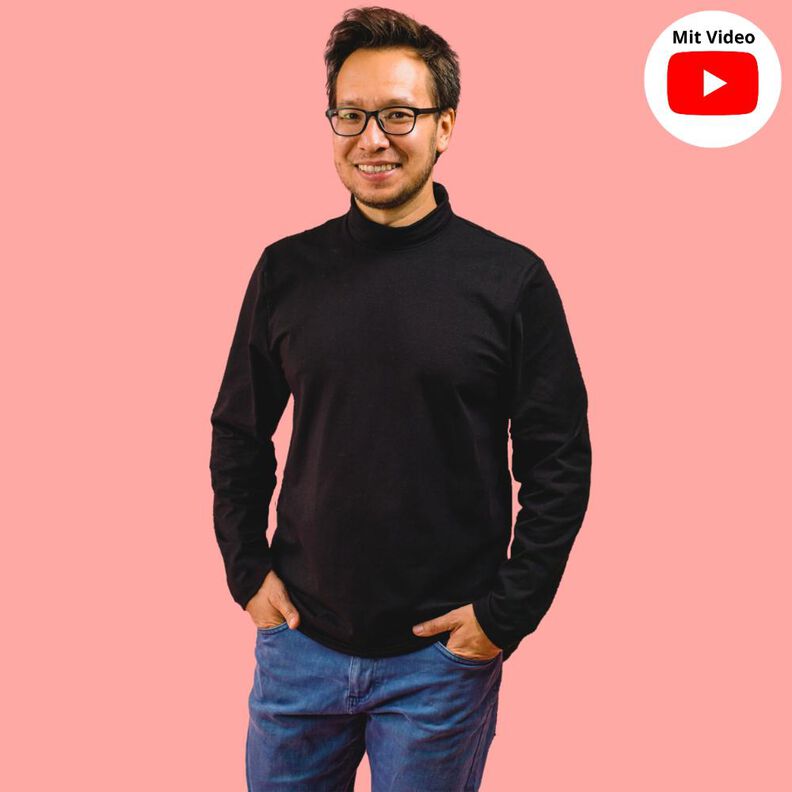 Herren Shirt Rollkragen PERAN ♥ Gr. S-XXL image number 1