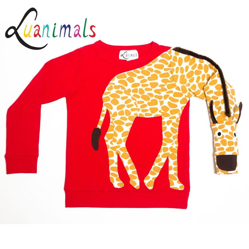Pullover Kind E-Book Luanimals Giraffe Gerda (86-152cm) image number 4