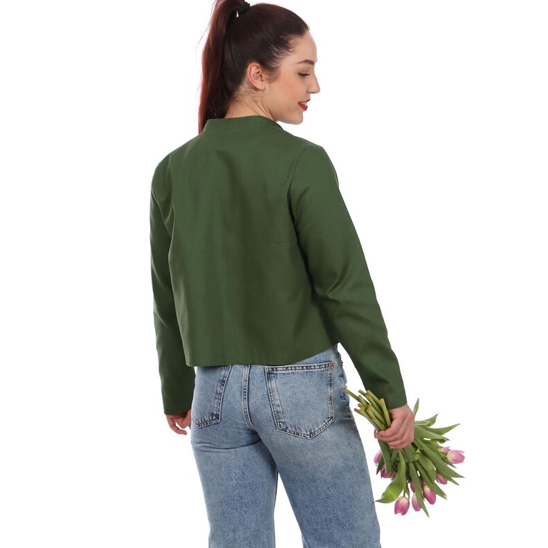 FRAU CLEO - Jacke mit großer Tasche XS-XXL image number 2