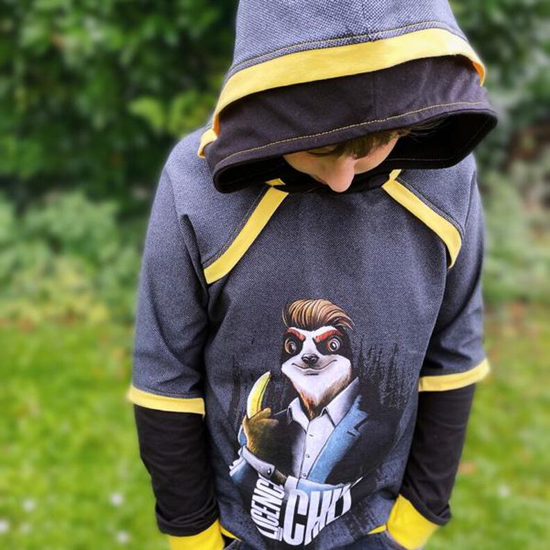 BEAMER + A0 lovely hoodie Kids&Teens 104-158 Pullover Kapuze image number 9