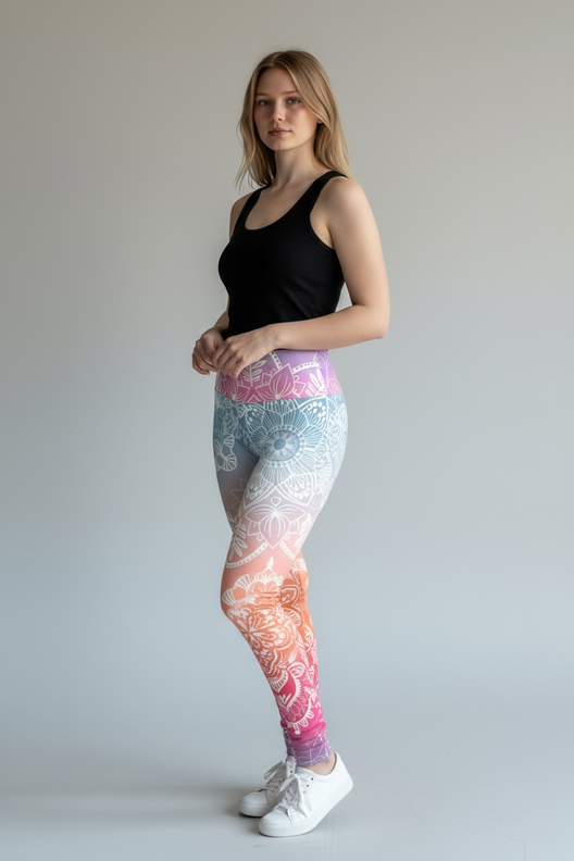 Leggings, XS - 4XL, Schnittmuster mit Ebenen, A4, A0, Beamer image number 3