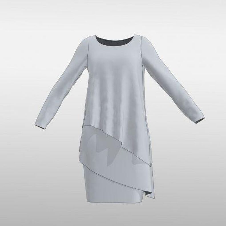 Laya - Schnitterweiterung asymmetrisch 32-52 image number 3