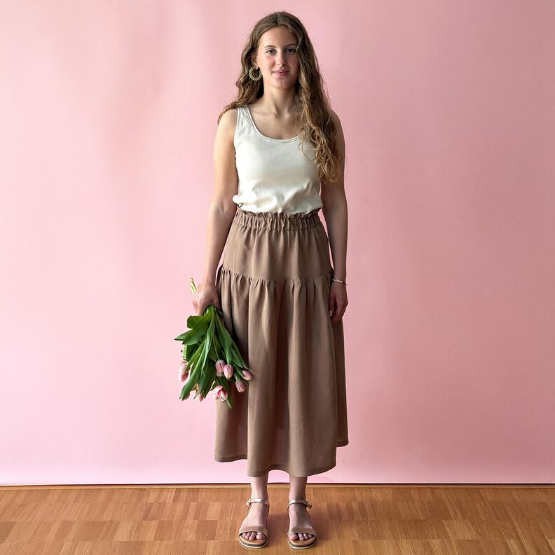 FRAU PIPPA - Rock mit Paperbagbund XS-XXL image number 3
