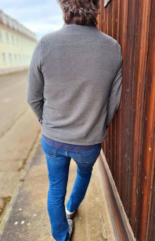 Herren Pullover (XS-5XL) COLOMBO Sweater Schnittmuster image number 8